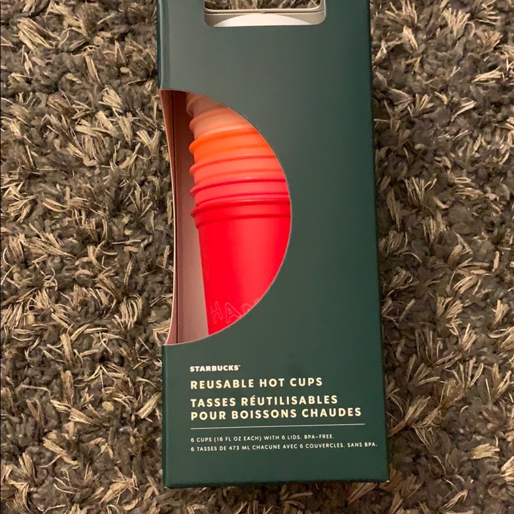 Starbucks reusable hot cups
